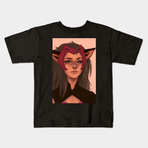 Hey, Adora Kids T-Shirt by sophielapeters